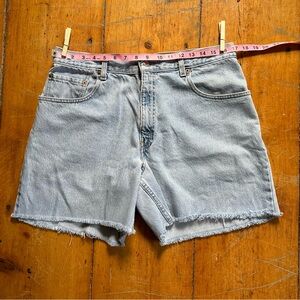 Vintage Levi’s 560 Denim Shorts - Women’s 10-12